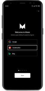 اسکرین شات برنامه Maiar Browser: Blazing fast, privacy first browser 4