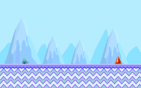اسکرین شات بازی بازی السا در سرزمین یخی 1