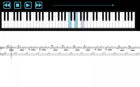 اسکرین شات برنامه پیانو با پرنسس السا 4