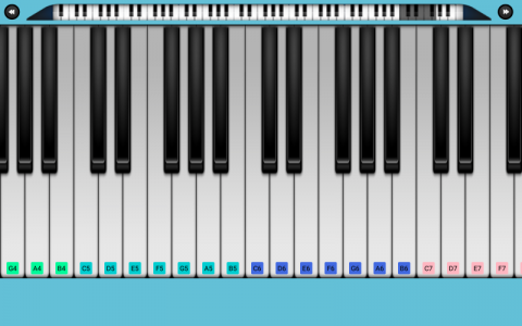 اسکرین شات برنامه پیانو با پرنسس السا 3