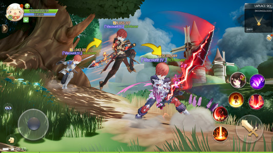 اسکرین شات بازی Tales of Wind: Radiant Rebirth 4
