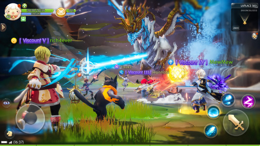 اسکرین شات بازی Tales of Wind: Radiant Rebirth 2