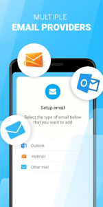 اسکرین شات برنامه Email - Fast Login mail for Hotmail & Outlook 1