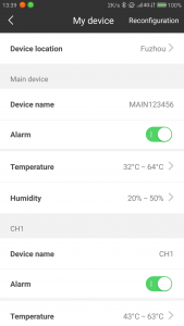 اسکرین شات برنامه WeatherSense 4