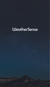 اسکرین شات برنامه WeatherSense 1