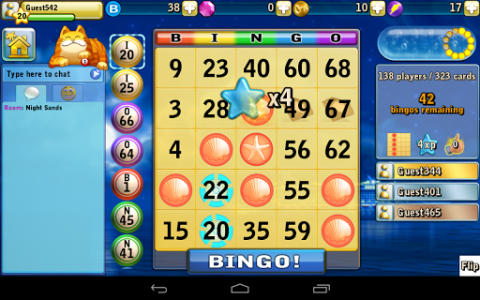 اسکرین شات بازی Bingo Beach 8