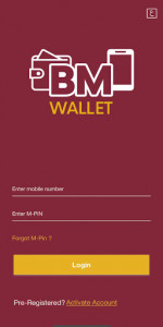 اسکرین شات برنامه BM Wallet 2
