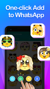 اسکرین شات برنامه Emoji Maker- Personal Animated 5