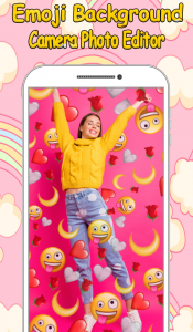 اسکرین شات برنامه Emoji Background Photo Editor 2