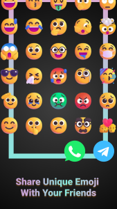 اسکرین شات 4 برنامه Emoji Maker Plus