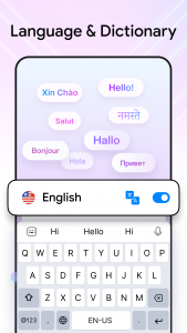 اسکرین شات 7 برنامه Neon Led Keyboard: Emoji, Font