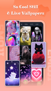 اسکرین شات 4 برنامه Emoji keyboard - Themes, Fonts