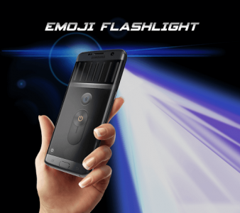 اسکرین شات برنامه Emoji Flashlight - Brightest Flashlight 2018 1