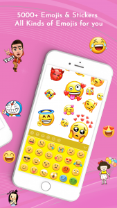 اسکرین شات برنامه Pink Love Keyboard 5