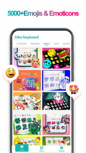 اسکرین شات برنامه iKeyboard -GIF keyboard,Funny Emoji, FREE Stickers 1