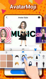 اسکرین شات برنامه TouchPal Emoji Keyboard: AvatarMoji, 3DTheme, GIFs 5