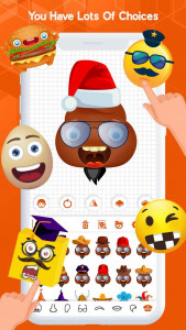 اسکرین شات برنامه Emoji Maker - Customize Emoji 3
