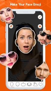 اسکرین شات 2 برنامه Emoji Maker - Customize Emoji