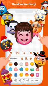 اسکرین شات برنامه Emoji Maker - Customize Emoji 4