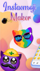اسکرین شات برنامه Emoji Maker-stickers, animojis, gif emojis creater 3