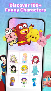 اسکرین شات برنامه Cartoon & Emoji Maker: Mixy 2