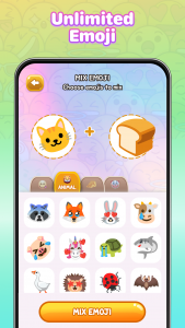 اسکرین شات برنامه Cartoon & Emoji Maker: Mixy 3