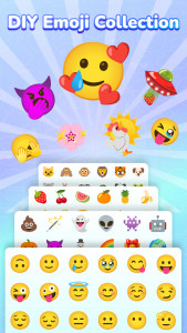 اسکرین شات برنامه Emoji Kitchen - DIY Emoji Mix 6