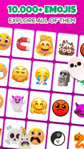 اسکرین شات 2 برنامه Emoji Kitchen - DIY Emoji Mix