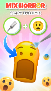 اسکرین شات 1 برنامه Emoji Kitchen - DIY Emoji Mix