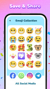 اسکرین شات برنامه Emoji Kitchen - DIY Emoji Mix 7