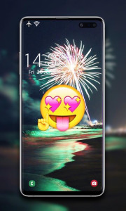 اسکرین شات 8 برنامه Emoji Wallpaper