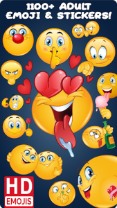 اسکرین شات برنامه Adult Emoji for Lovers 2