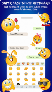 اسکرین شات برنامه Adult Emoji for Lovers 3