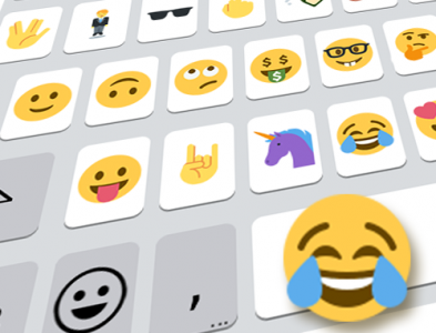 اسکرین شات برنامه Emoji keyboard - Cute Emoji 5