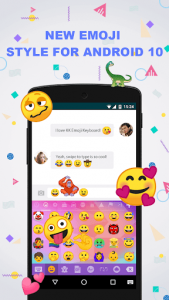 اسکرین شات برنامه New Emoji for Android 10 2