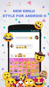 اسکرین شات برنامه New Emoji for Android 8 1