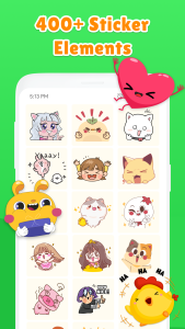اسکرین شات 3 برنامه WAStickerApp DIY Sticker Maker