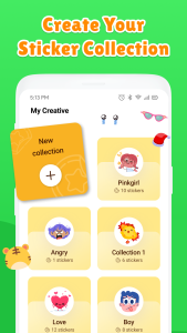 اسکرین شات 7 برنامه WAStickerApp DIY Sticker Maker