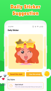 اسکرین شات 6 برنامه WAStickerApp DIY Sticker Maker