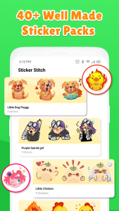 اسکرین شات 4 برنامه WAStickerApp DIY Sticker Maker