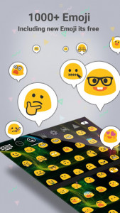 اسکرین شات برنامه Emoji Smart Neon keyboard 3