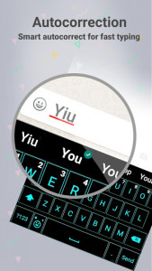اسکرین شات برنامه Emoji Smart Neon keyboard 7
