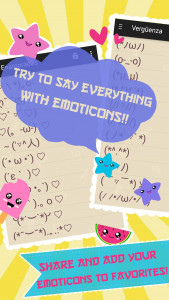 اسکرین شات برنامه Kaomoji - Japanese Emoticons 4