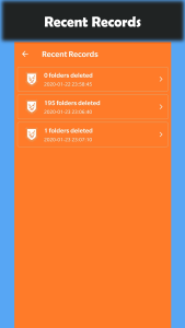 اسکرین شات 3 برنامه Empty Folder Cleaner