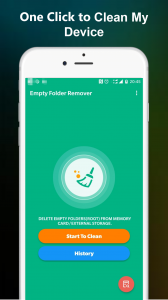 اسکرین شات برنامه Empty Folder Cleaner 1