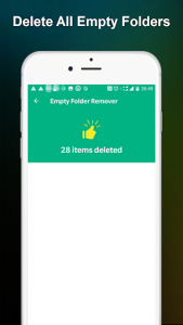 اسکرین شات برنامه Empty Folder Cleaner - Remove Empty Directories 3
