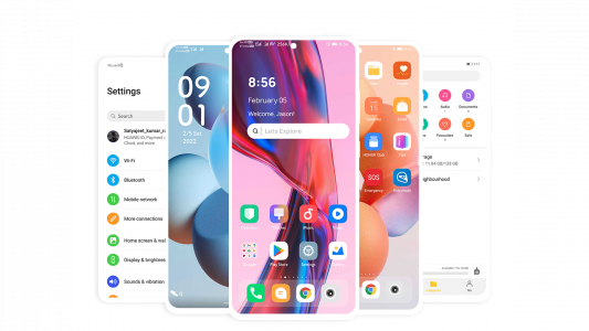 اسکرین شات برنامه MiOS13 Theme for EMUI 10/11 2