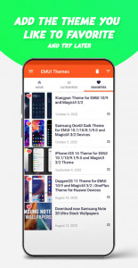 اسکرین شات برنامه Huawei EMUI Themes 4