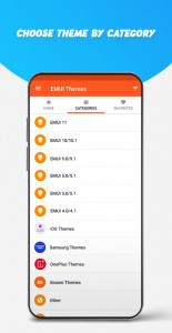 اسکرین شات برنامه Huawei EMUI Themes 3