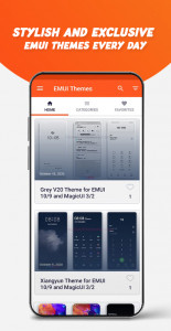 اسکرین شات برنامه Huawei EMUI Themes 2